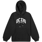GCDS Men's College Logo Hoodie in Nero