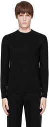 Veilance Black Conic Wool Midlayer Sweater