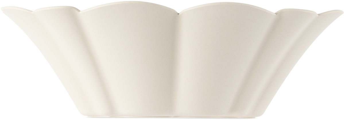 Maison Balzac Off-White Cloud Serving Basket