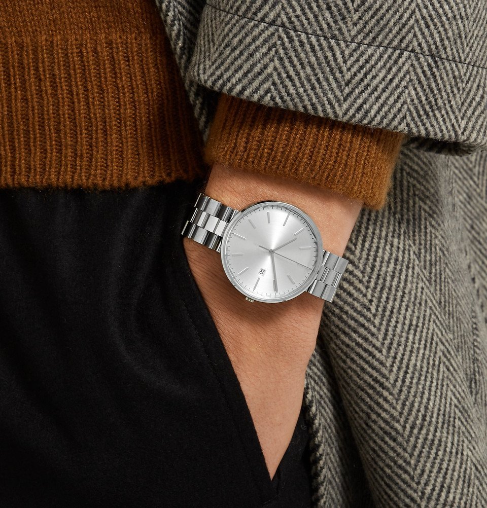 Uniform Wares - M40 Stainless Steel Watch - Men - Silver
