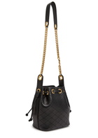Saint Laurent Bo Chain Quilted Leather Bucket bag - Black - One Size