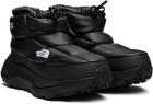 The North Face Black Leather Pack Hybrid Boots