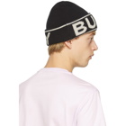 Burberry Black Cashmere Logo Beanie