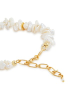 Anni LU Pearl Power 24kt Gold-plated Bracelet - One Size