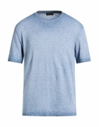 Roberto Collina Mens T-shirt Slate in Blue