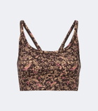 Varley Selma printed sports bra