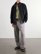Graphpaper - Wool-Blend Hopsack Jacket - Black