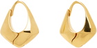 Sophie Buhai Small Pyramid Hoop Earrings