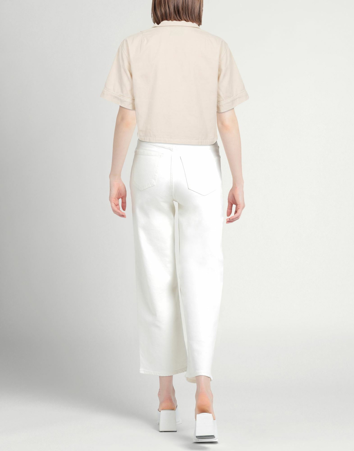 Les Tien Womens Shirt Ivory