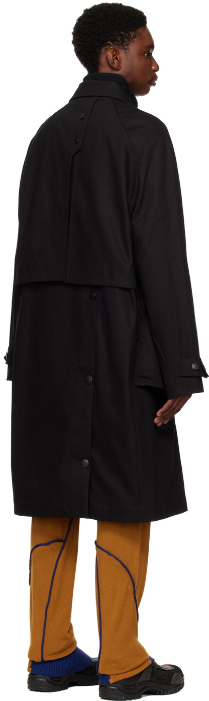 Kiko Kostadinov Black Anakazel Coat Kiko Kostadinov