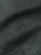 TOM FORD - Lyocell and Cotton-Blend Jersey T-Shirt - Gray