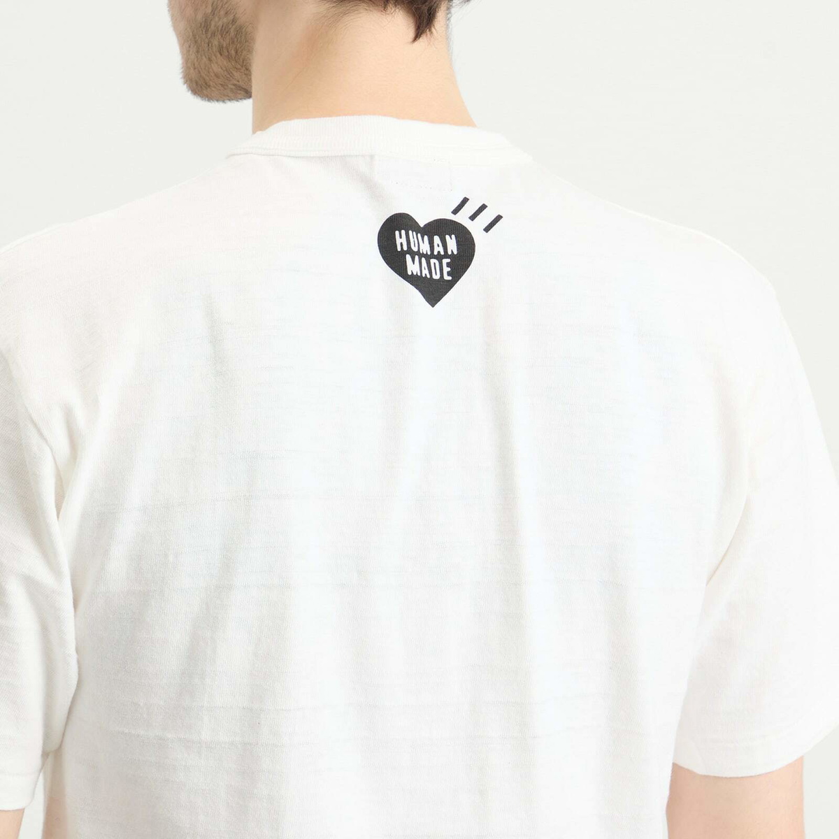 HUMAN MADE クマ　スキー　Tシャツ Human Made Men's Polar Bear Ski T-Shirt in White Human Made