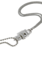 Marc Jacobs Friendship Padlock Silver-plated Necklace set - One Size