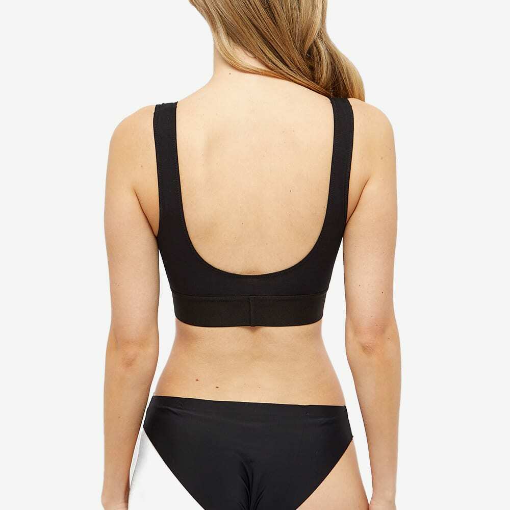 Palm Angels Women's Classic Logo Bra in Black/White