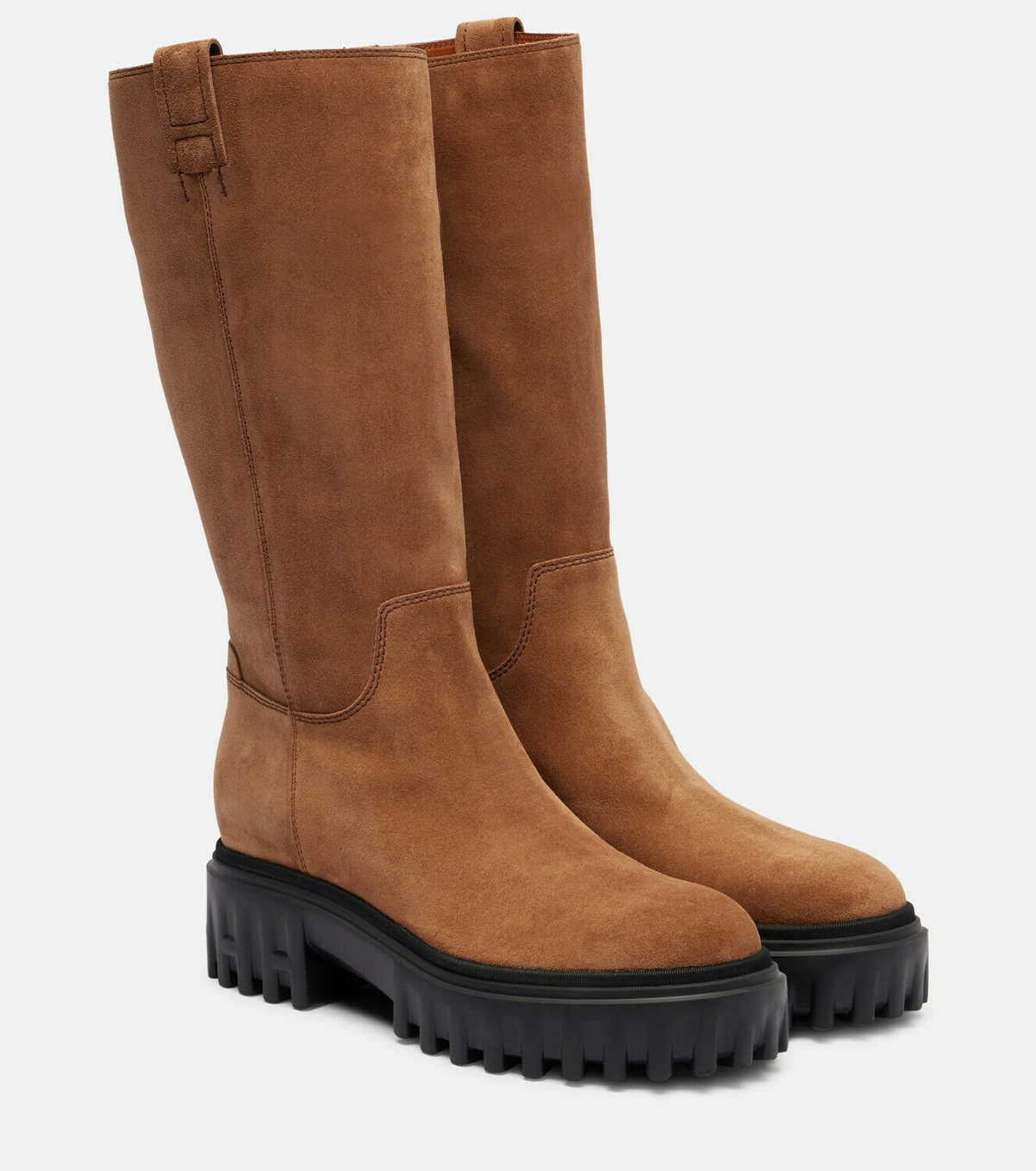 Hogan H700 Stivali suede knee-high boots