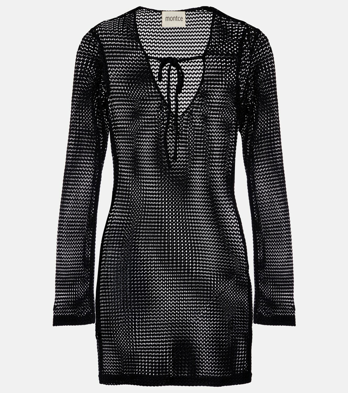 Montce Sophia crochet minidress