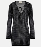 Montce Sophia crochet minidress