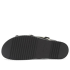 Rick Owens Men's Megalace Slip On Mule in Black