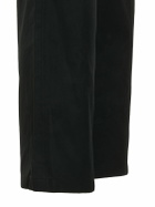 DEVEAUX Lizzy Cotton Twill Wide Leg Pants