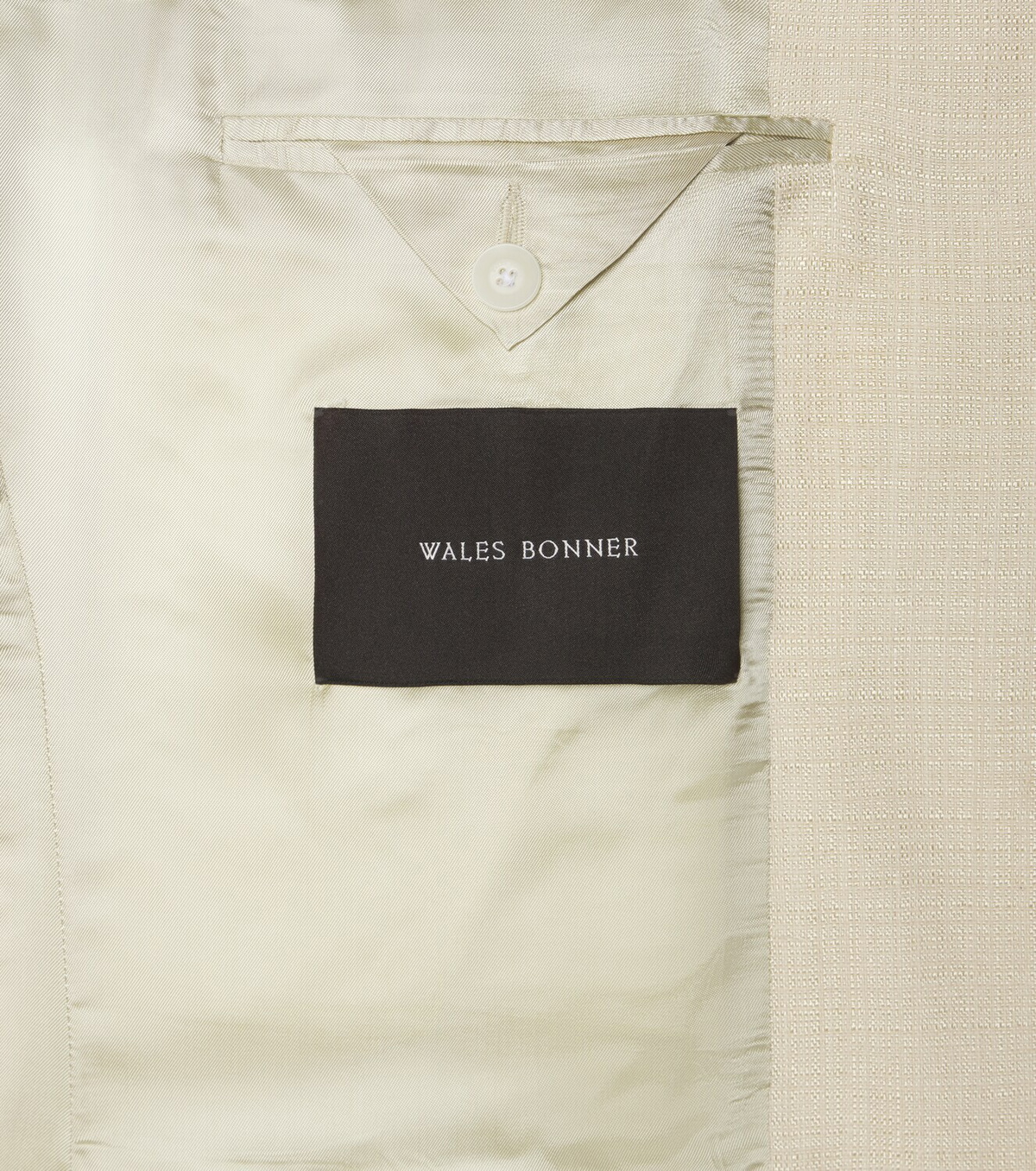 Wales Bonner Alto satin-trimmed blazer