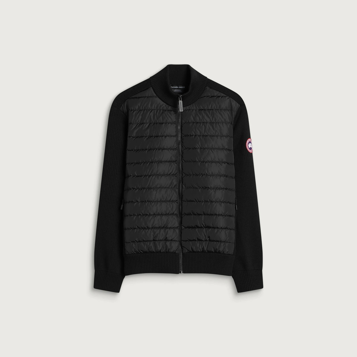 Canada Goose Men's Hybridge Knit Jacket in Black