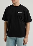 Off-white Skate Logo-print Cotton T-shirt Black