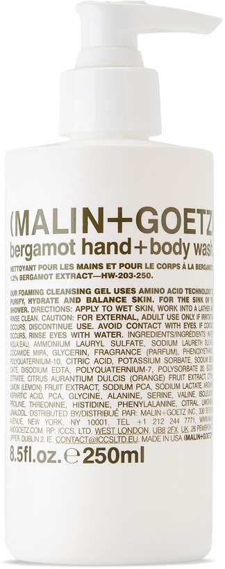 Photo: MALIN + GOETZ Bergamot Hand & Body Wash, 250 mL