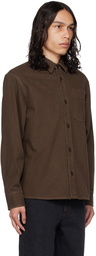 A.P.C. Brown Basile Shirt