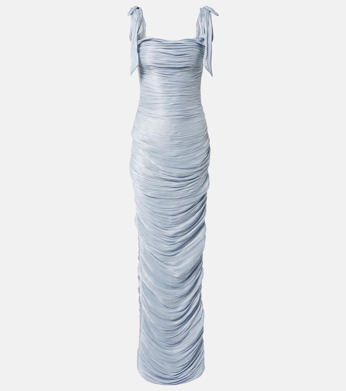 Marmar Halim Pleated taffeta gown