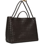 Bottega Veneta Brown Large Andiamo Bag