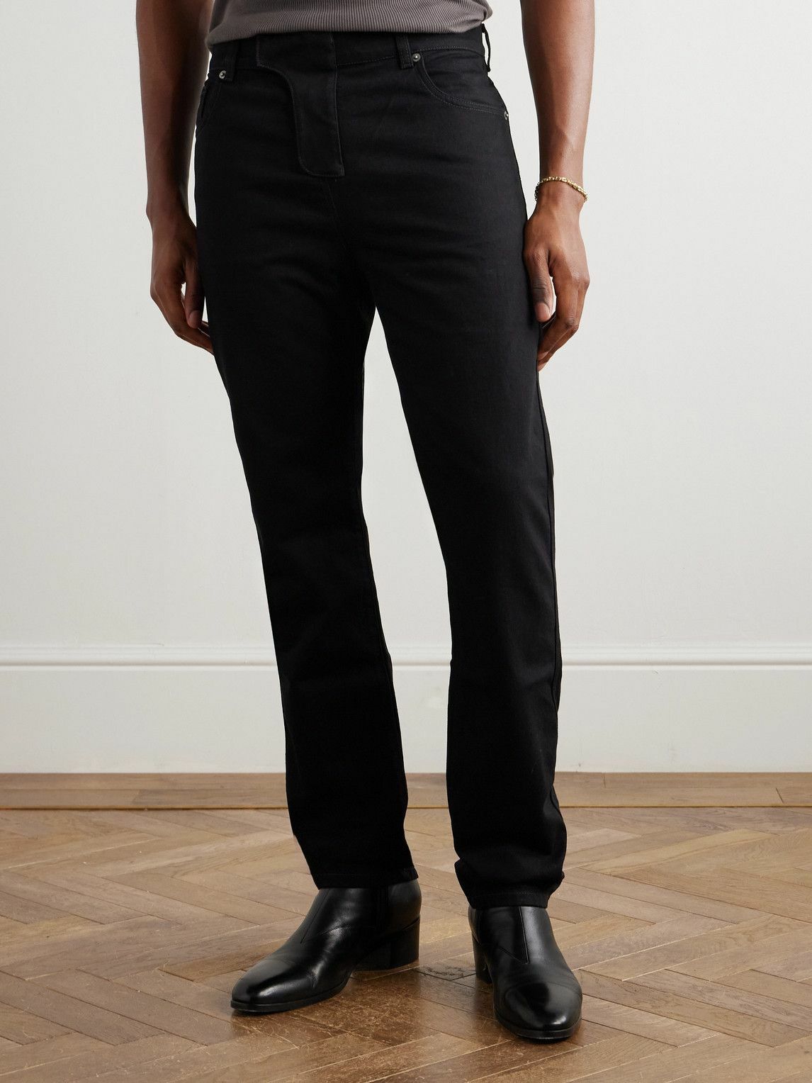 Balmain - Straight-Leg Jeans - Black