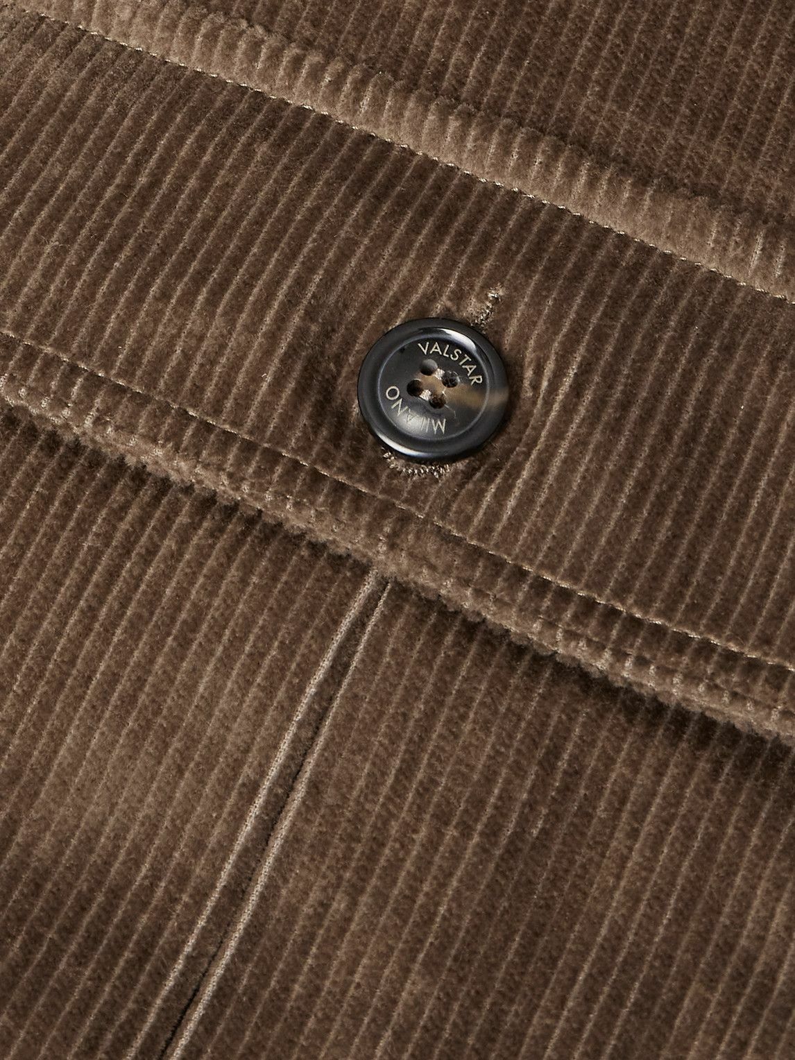 Valstar - Valstarino Cotton-Blend Corduroy Padded Jacket - Brown