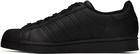 adidas Originals Black Superstar Sneakers