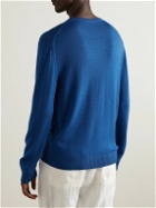 Anderson & Sheppard - Merino Wool Sweater - Blue