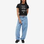 Aries Women's Baby Fit Perfume T-Shirt in Black 