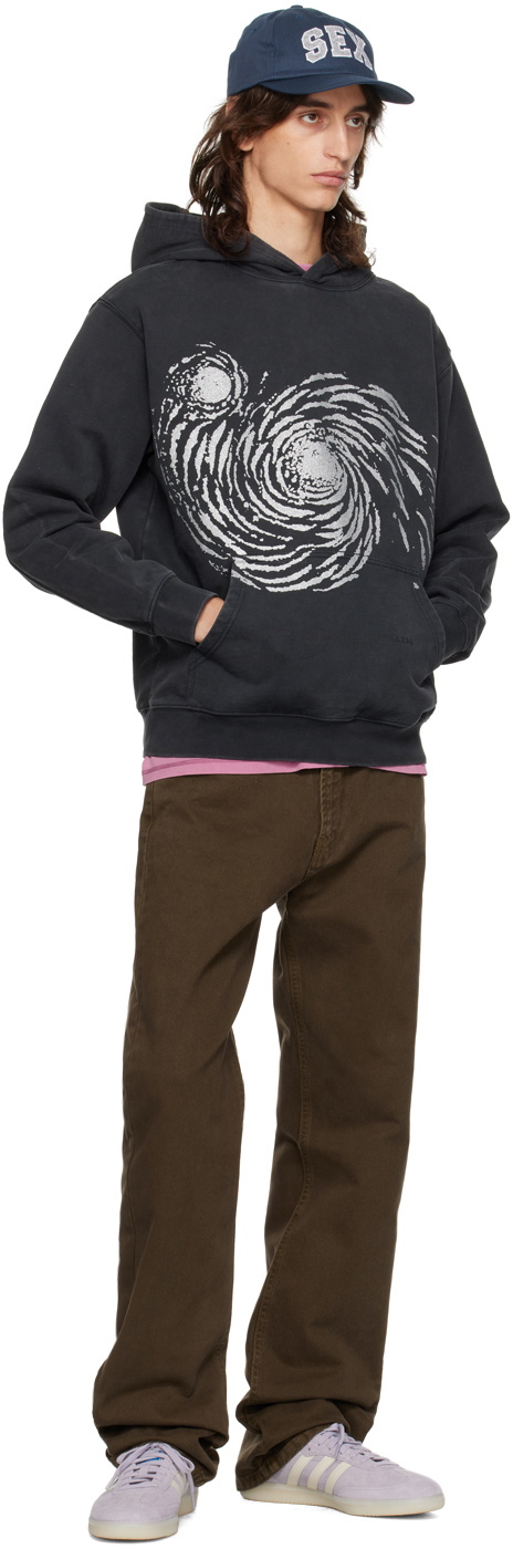 CARNE BOLLENTE Astronomical Oopsie パーカー Carne Bollente Gray Astronomical Oopsie Hoodie Carne Bollente