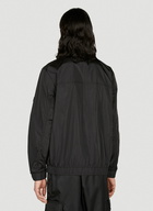 Rains - Logo Patch Track Jacket in Black