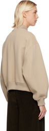Weekend Max Mara Beige Zelante Bomber Jacket
