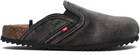 Diesel Black D-Woodstock Slip-on Loafers