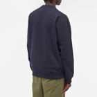 Napapijri Men's Box Logo Crew Sweat in Blue Marine