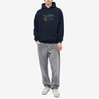 Magenta Men's Desert Hoodie in Dark Navy
