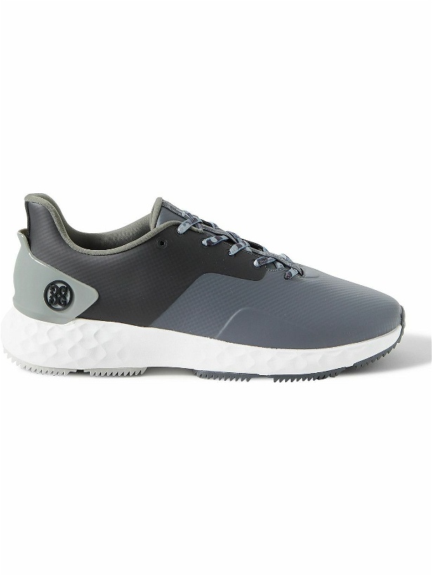 Photo: G/FORE - MG4 Rubber-Trimmed Coated-Mesh Golf Shoes - Gray
