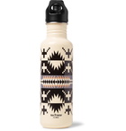 Pendleton - Printed Stainless Steel Water Bottle, 800ml - Neutrals