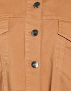 Jijil Womens Denim outerwear Camel