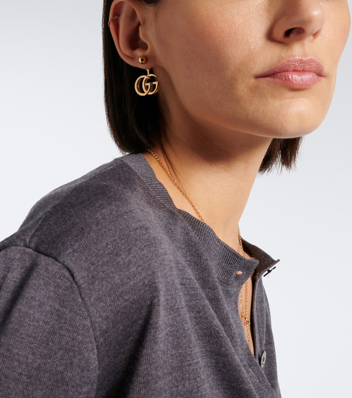 Gucci GG Marmont drop earrings