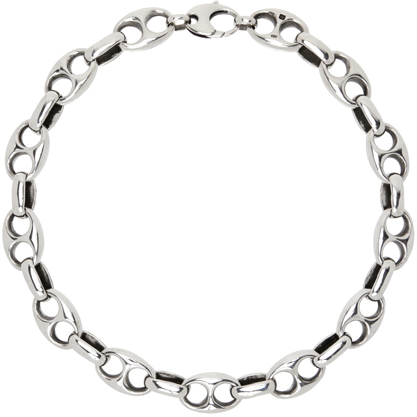 Sophie Buhai Silver Grecian Chain Necklace Sophie Buhai