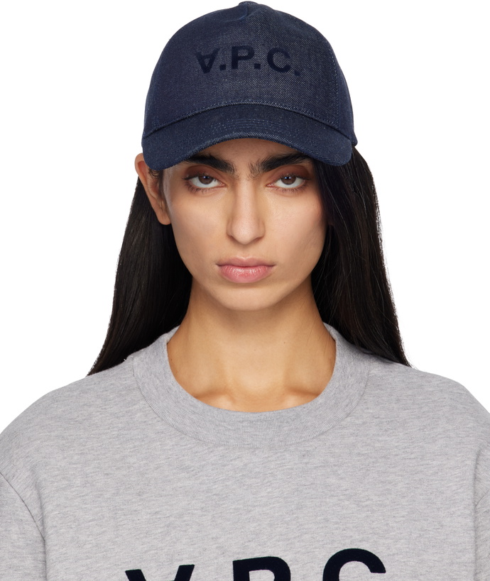 Photo: A.P.C. Navy Eden 'VPC' Cap