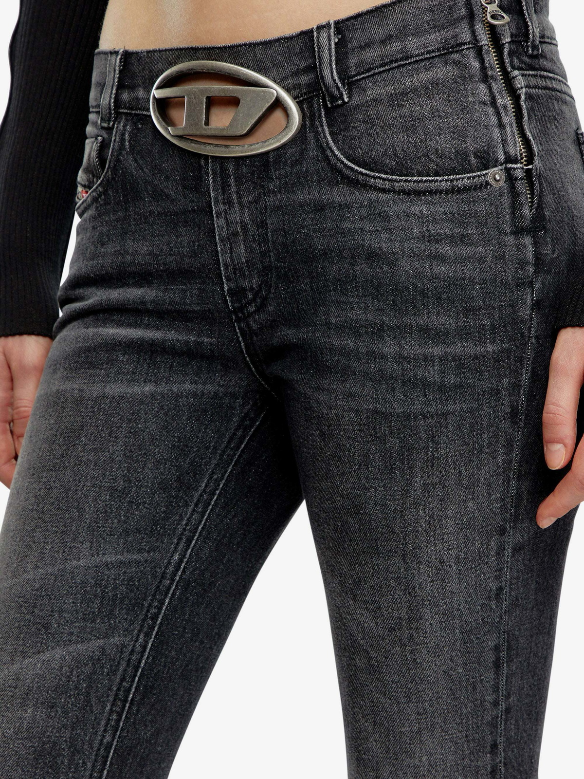 Diesel 1969 D Ebbey Black Womens Jeans