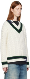 Moncler Genius Moncler x Palm Angels Off-White Sweater
