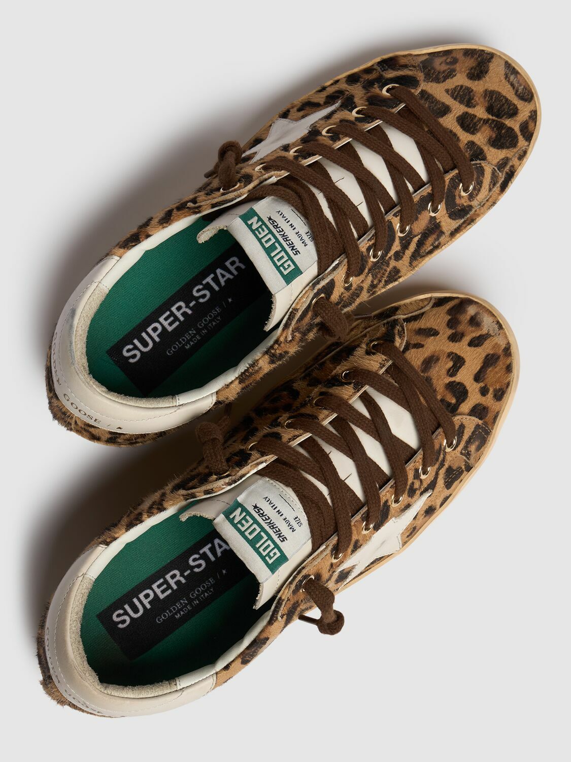 Super Gropies ペルソナ5 ダンシング　スニーカー　24.5 Golden Goose - Superstar Leather Sneakers White-Purple-Green